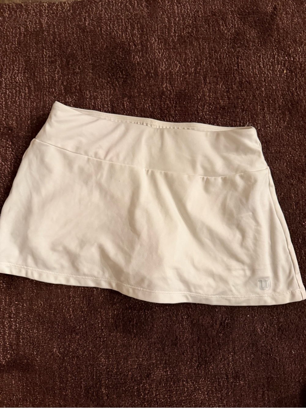 Wilson White Women's Tennis Skort - Picture 1 of 3